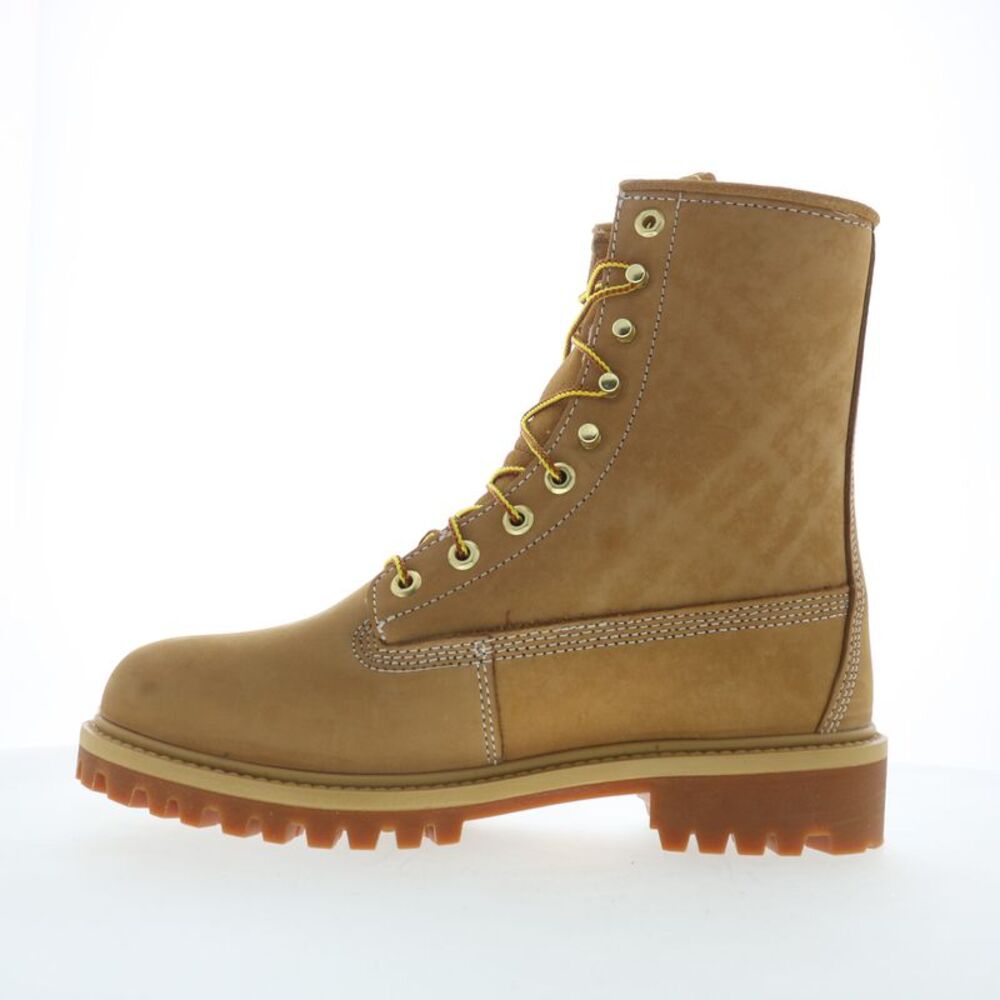 Carolina Mens 8" Steel Toe Waterproof Insulated Boot Beige Boots (NWT) - Picture 5 of 7